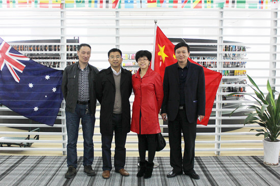 汕頭市外經貿局（口岸局）劉文華副局長一行走訪我集團