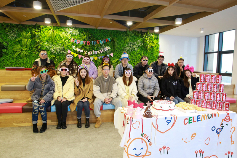 優遠歐美部舉辦12月主題生日會